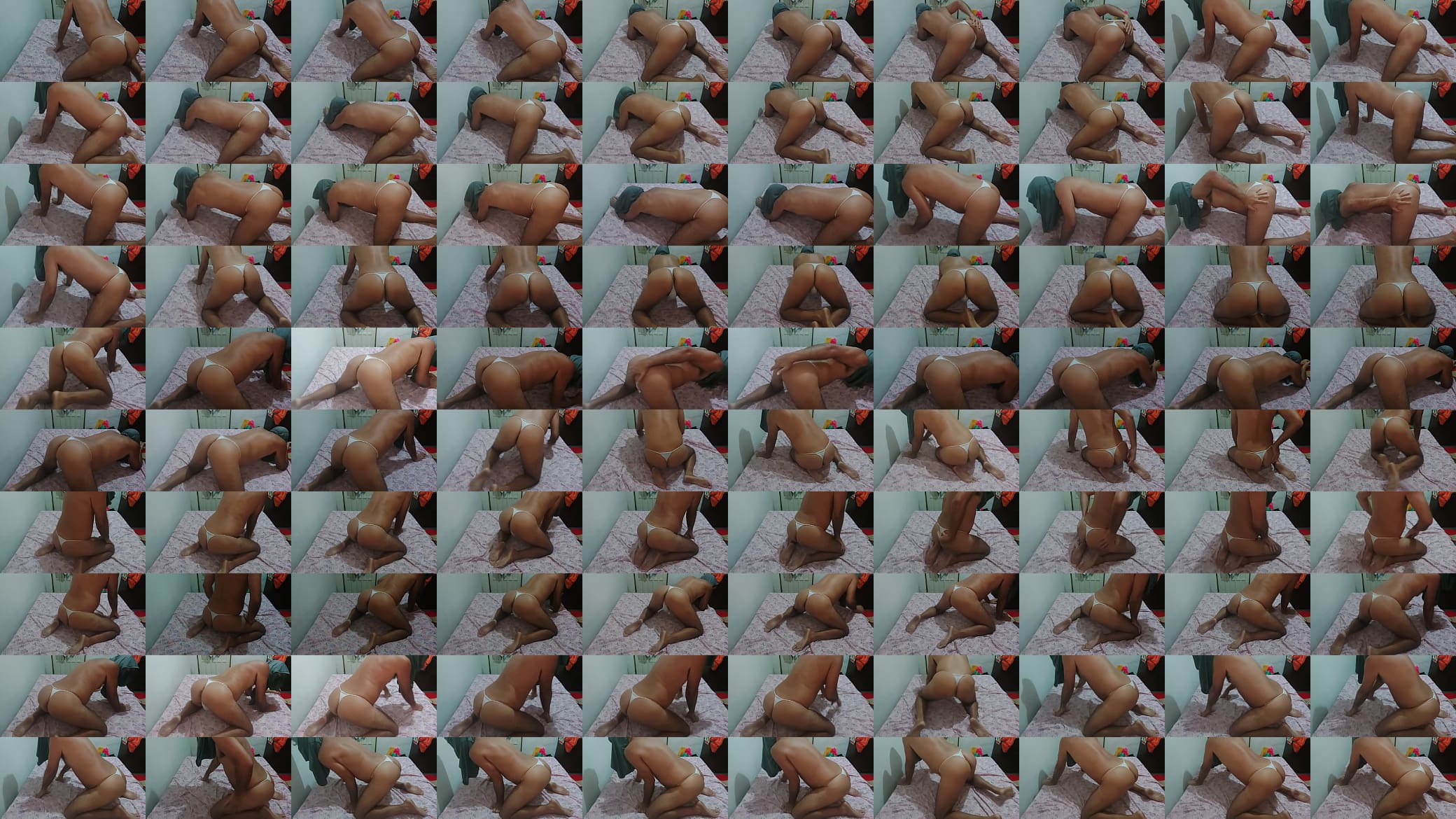 Ladysilva fazendo show na webcam que bunda gostosa nessa calcinha 预览图