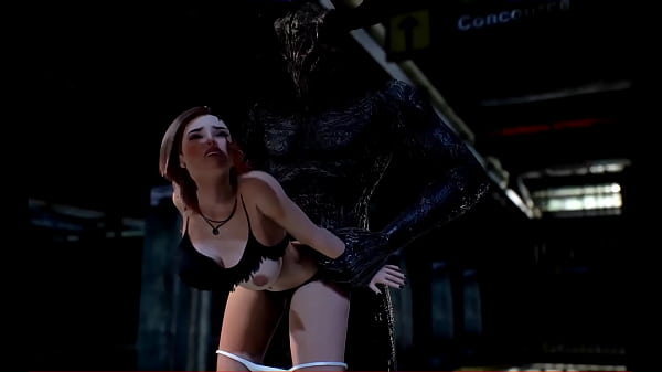 massaging of nude boobs