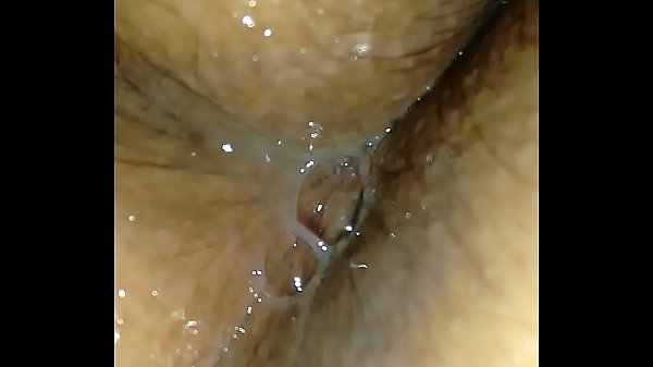 Hot babe with an ass full of cum