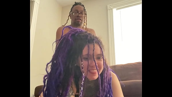 Forsakenoutlaw - La cabeza rasta morada rota recibe una polla dura en una paliza dura