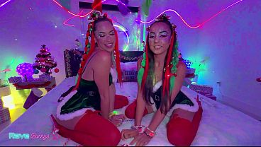 Sasha Tatcha And Khloe Kapri Celebrate A Naughty Holiday!