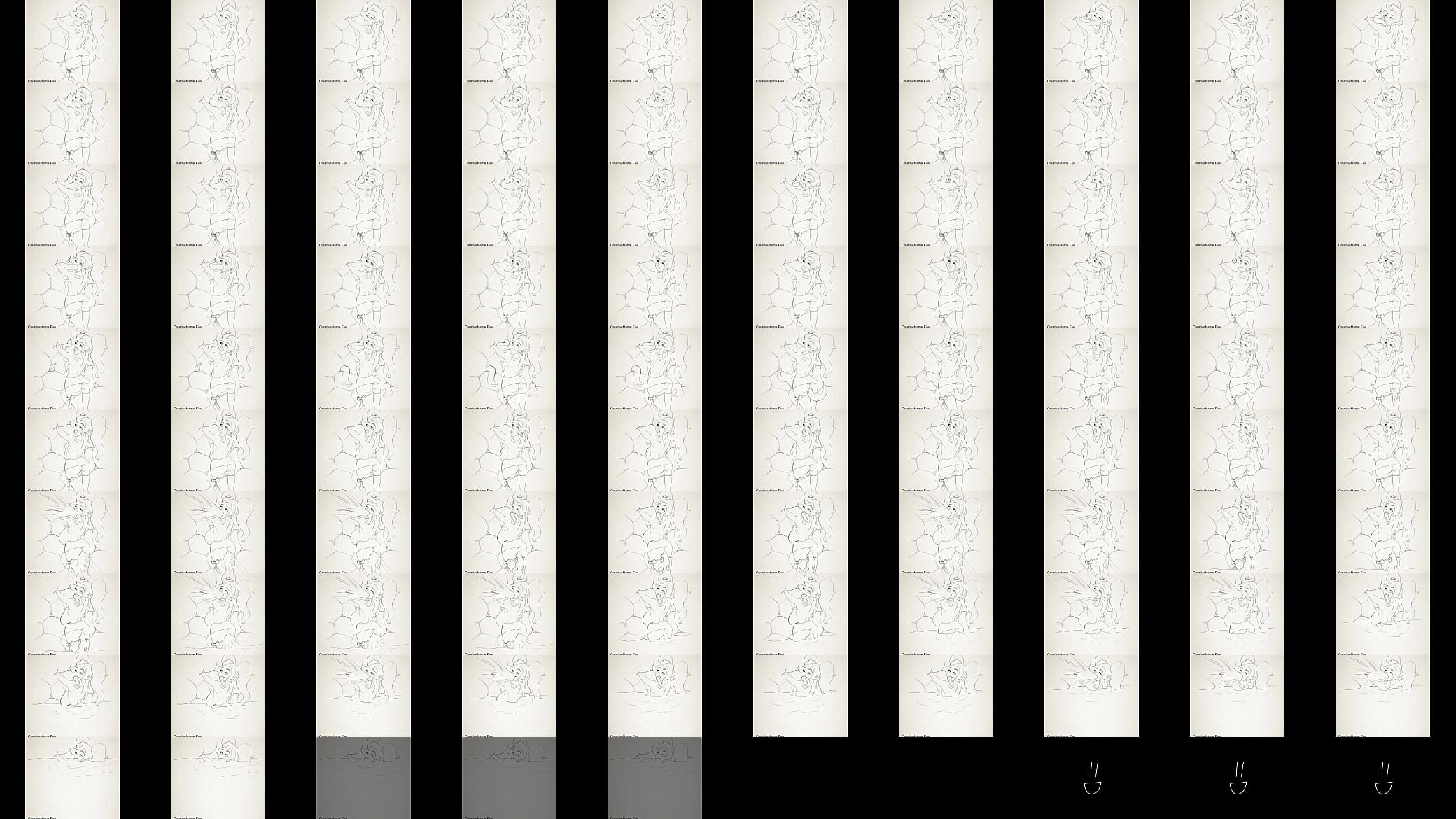 [CreativeName.Exe] Tantacrawl Wall - Animation Sketch 15 预览图