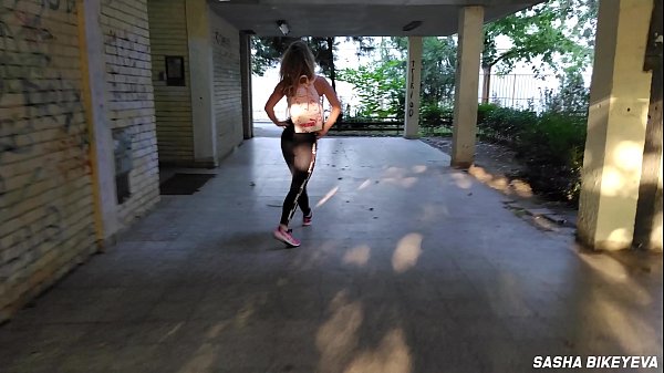 pov amateur outdoor gystyle blowjob cum swallow russian milf sasha bikeyeva