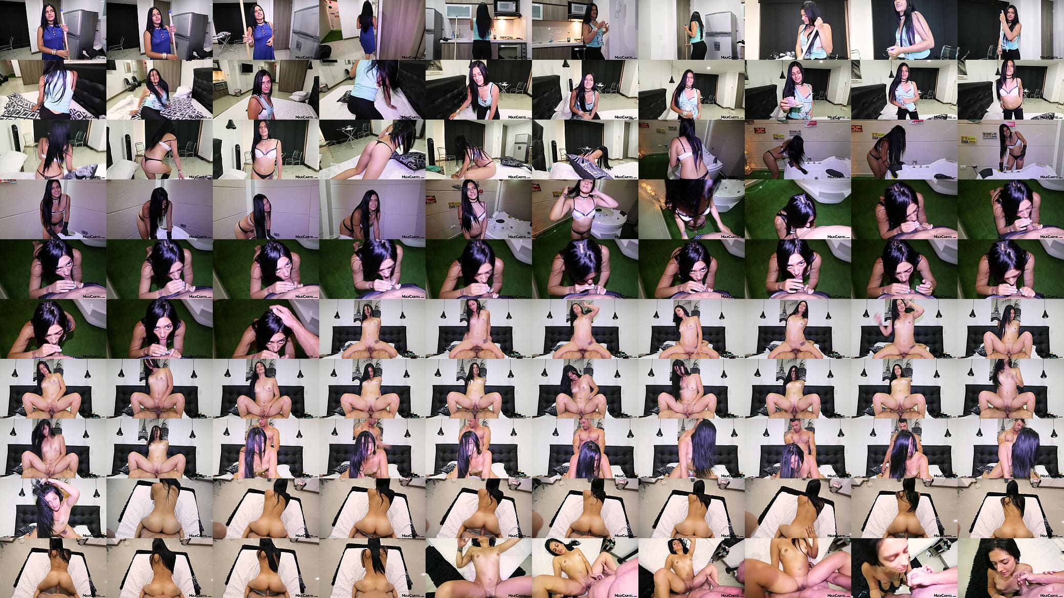 Black haired teen amateur 预览图