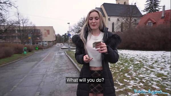 Public Agent Married blonde babe has sex with a...