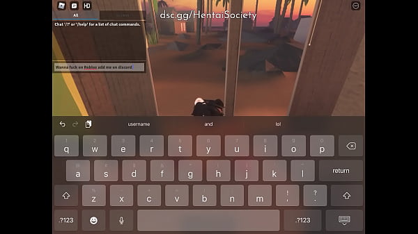 Add me to fuck on Roblox