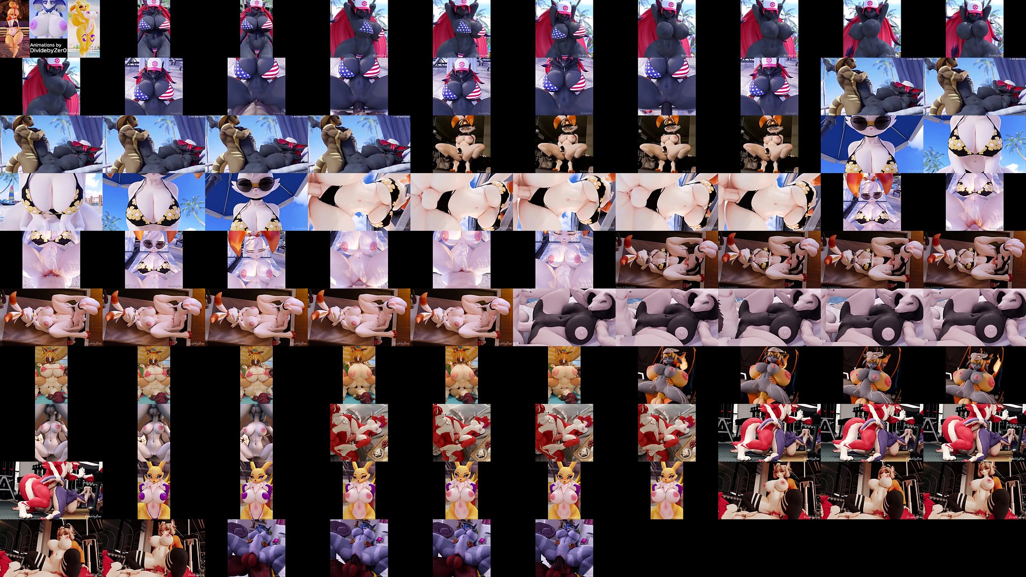 dividebyzer0 furry yiff animations compilation 预览图