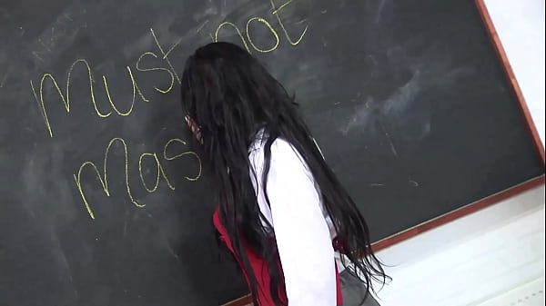 College Professor Kerry Louise Fucks Her Blindfolded Student On Her Desk