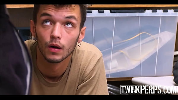 Straight White Bad Boy Twink Caught Shoplifting...