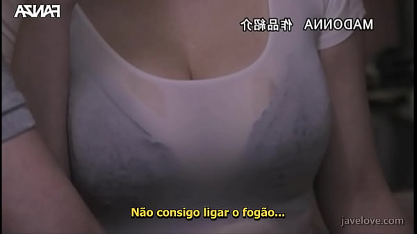 My step Father-in-Law Shelters Me on a Rainy Day (Subtitled) Saori Yagami