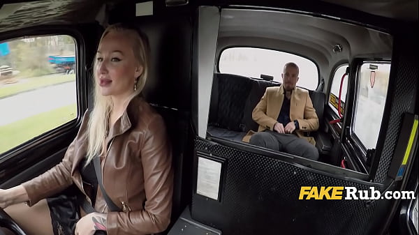 Female Taxi Driver Fucks Handsome Tourist On Rainy Day