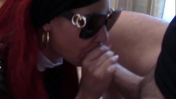 Preview - MILF takes a dildo in her mouth while...