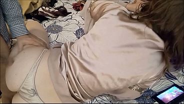 Download Video - 785 - French Amateur&comma; DoggyStyle Fuck&comma; Satin Lingerie&comma; Clothed Sex&comma; Blowjob&comma; Rimjob