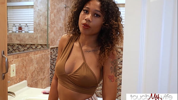 Download Video - Hot Ebony Wife Needs a Man to Fuck Her Harder than I Can - Skyla Sun - TouchMyWife -