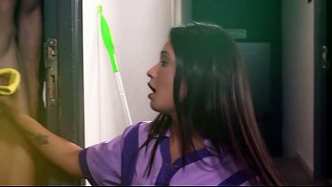 Skinny Petite Blonde Fucked Hard by Mature Hostel Owner - HORNY HOSTEL