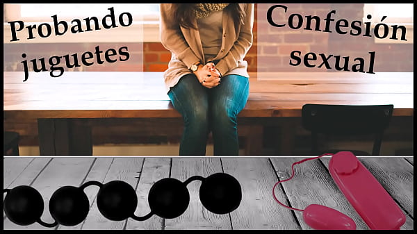 Testing my friend's toys. Sexual confession