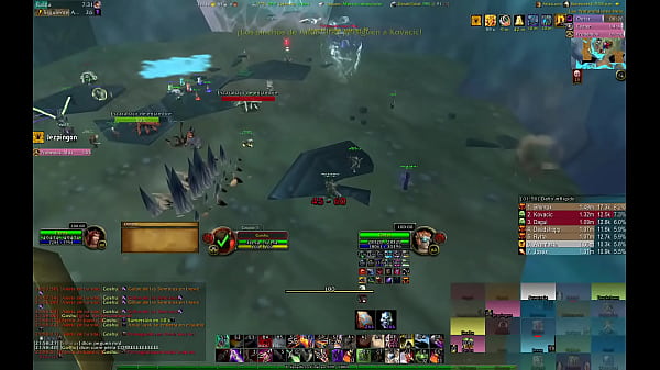 Anubarak uses his s against Cazter (happy ending)