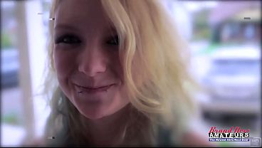 Chelsie R Busty Petite Blonde Gives Deep Blowjob And Rimjob To Cum!