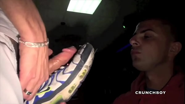 3 Sneaker sex domnation by badboy in backroom