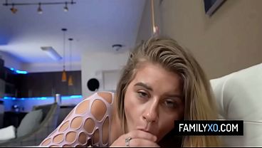 Stepdaughter fucks with stepdad just to make her ex jealous - Taylor Blake
