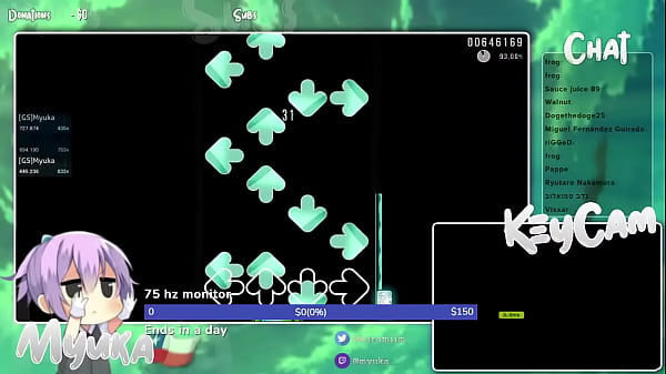  Osu!mania | Myuka | Epsilon Dan 1 05x 92 61%