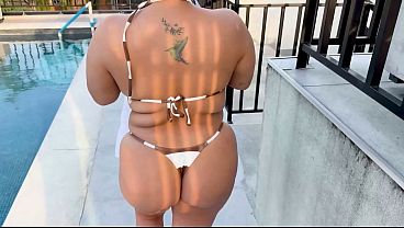 Brunette rides the big dick of a stranger with her big ass and perfect tits
