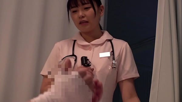 "A real angel!" I can't masturbate because of a broken bone and my dick is at the end of its patience! A beautiful nurse who couldn't see that and was driven by a sense of mission, gently put her hand on my dick.