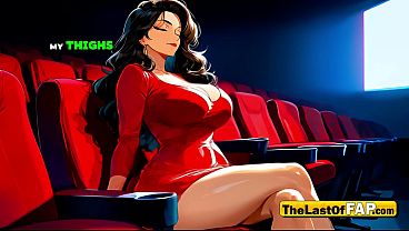 colombian milf fucked in cinema by young stranger extreme public sex 