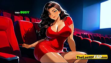 Colombian MILF Fucked in Cinema by Young Stranger - Extreme Public Sex