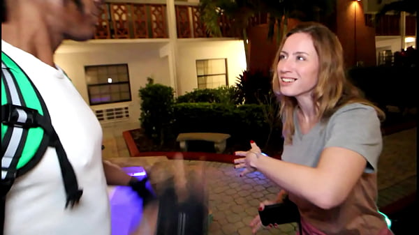 Fuck Uber Eats #3 - Petite Blonde Milf w/ big natural tits sucks the black off her Uber driver and swallows his cum load for the tip