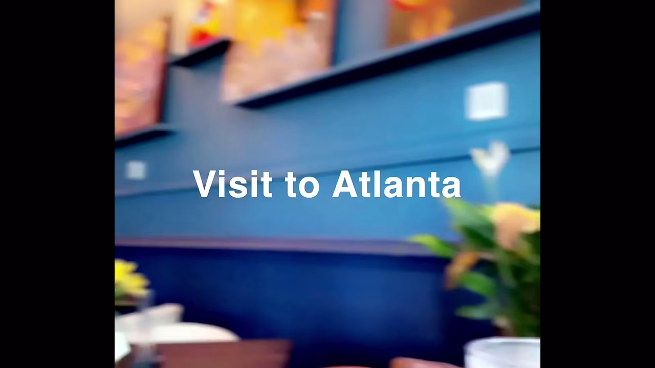 Your favorite porn couple in Atlanta checking out some new restaurants