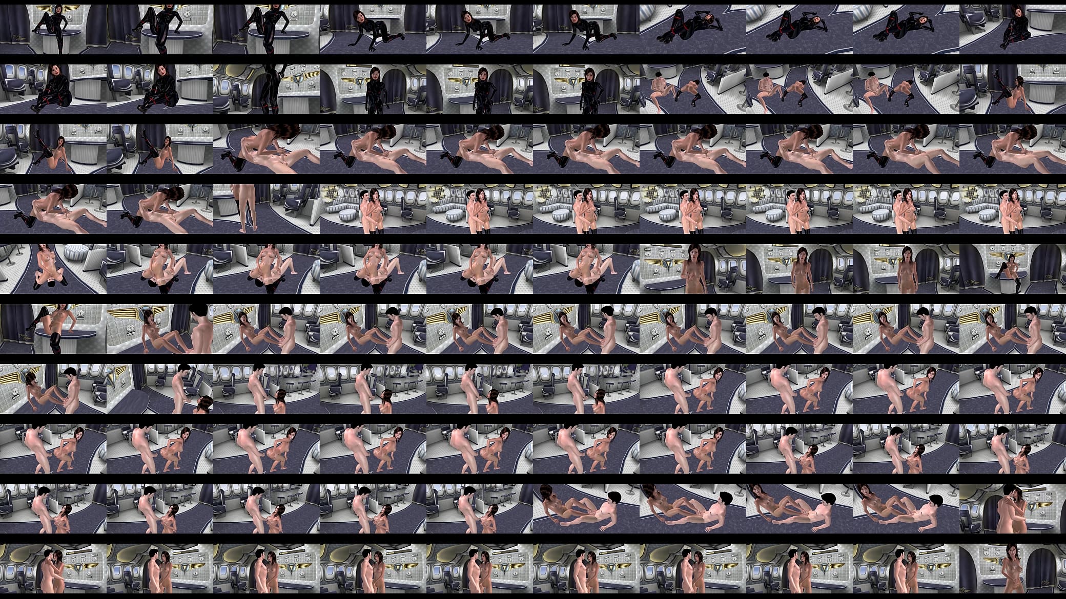 3D Plane sex session 2 预览图