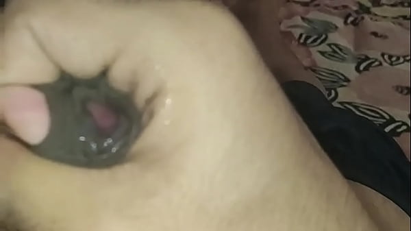 Pink dick cumming after sexting with her friend