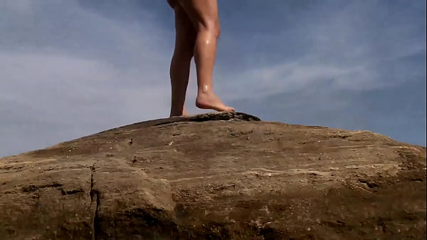 hotwife on the beach