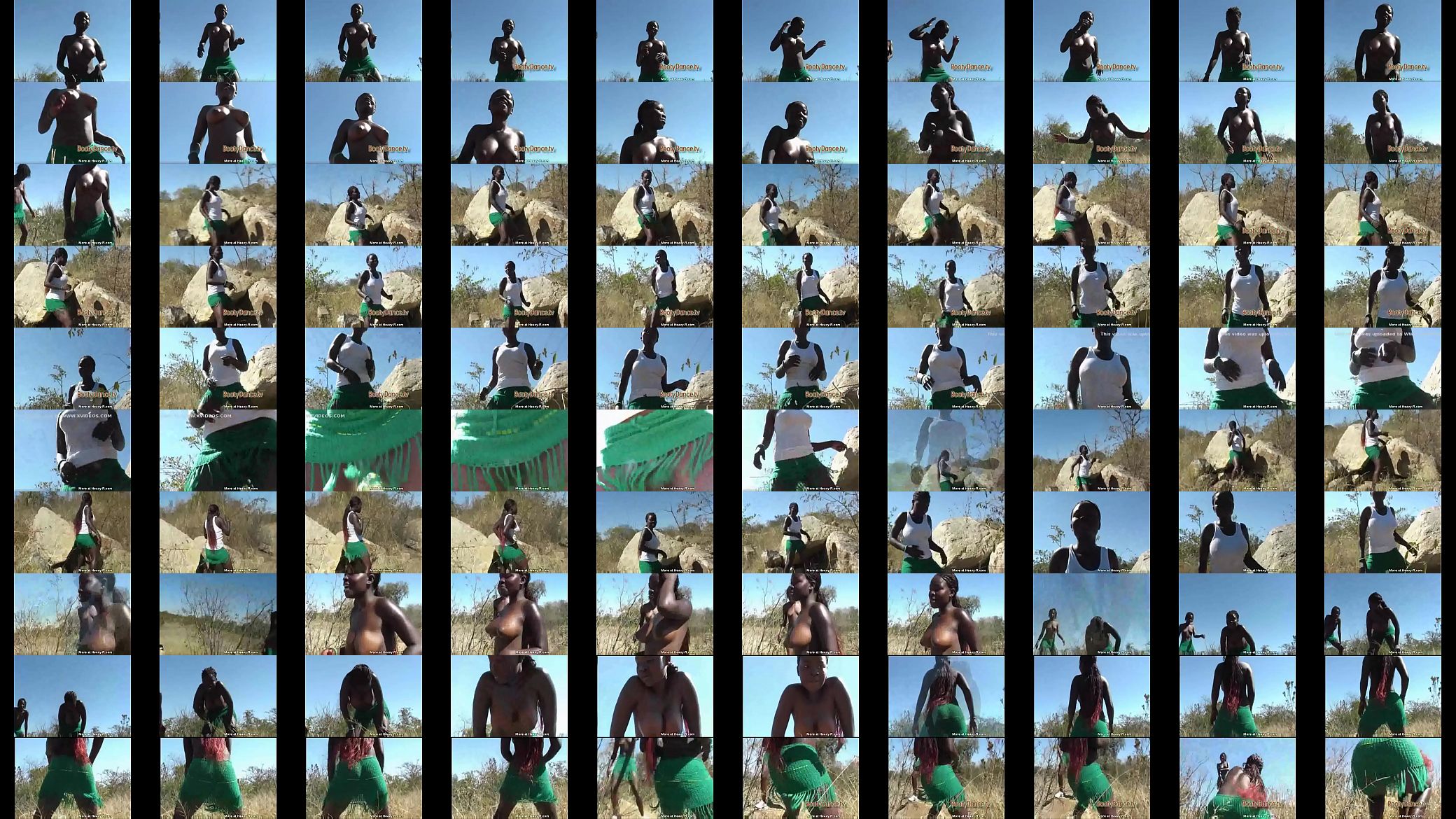 Hot african women with big tits dancing 预览图