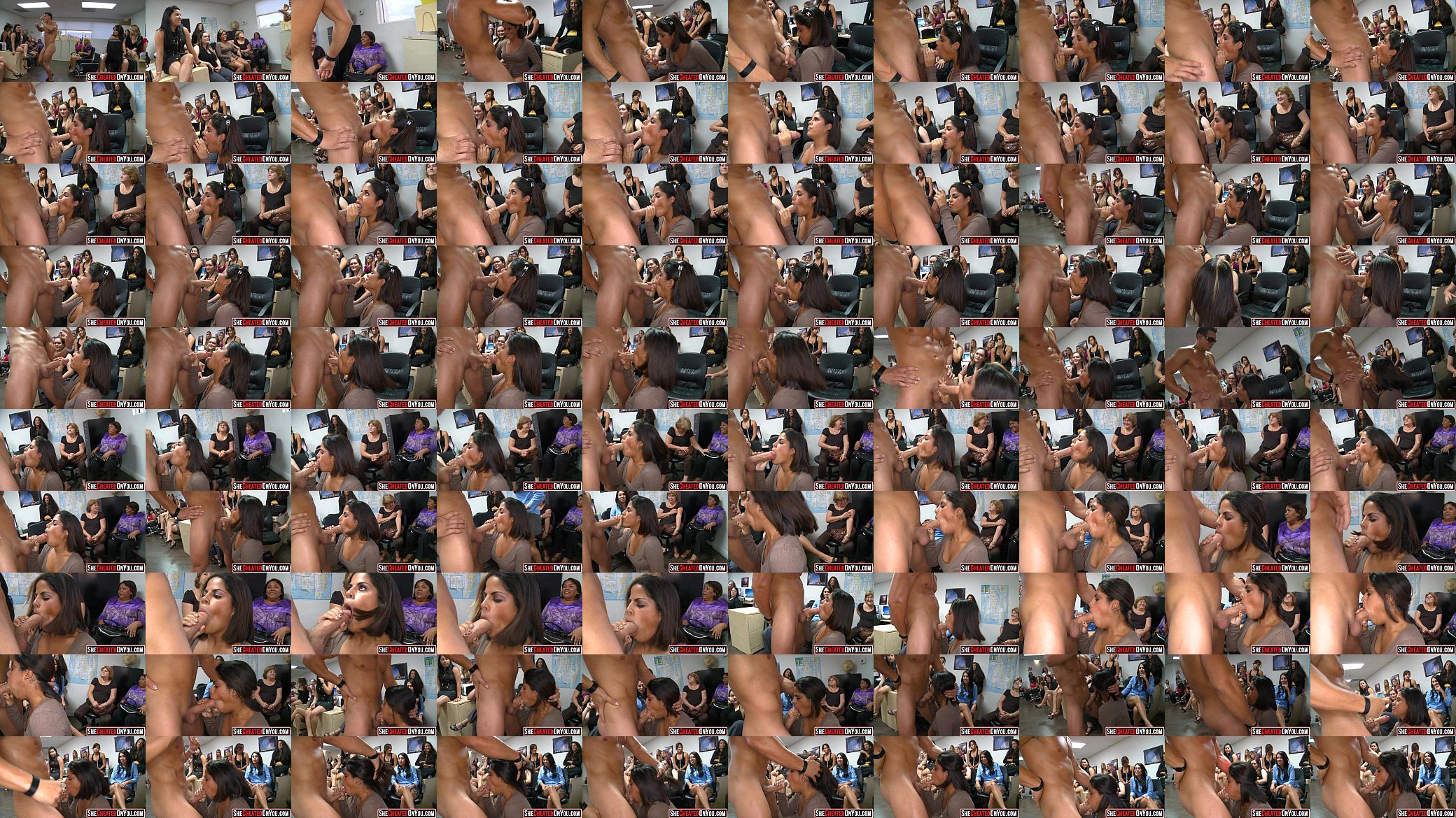 15 Cheating wives caught cock sucking at party02 预览图