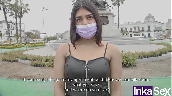 Submissive 18-year-old Venezuelan receives her first anal drilling on the streets of Lima