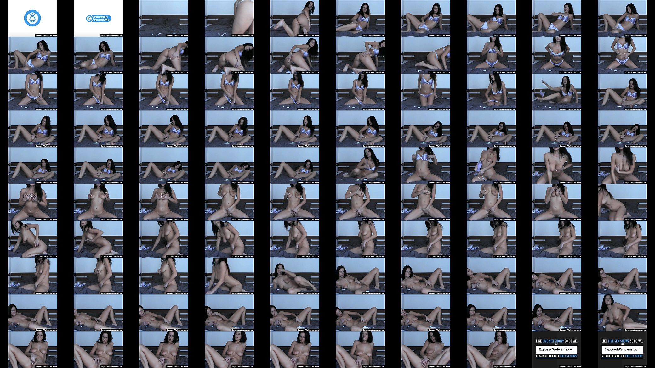 Hairy Cam Whore Enza Rubbing Her Pussy 预览图