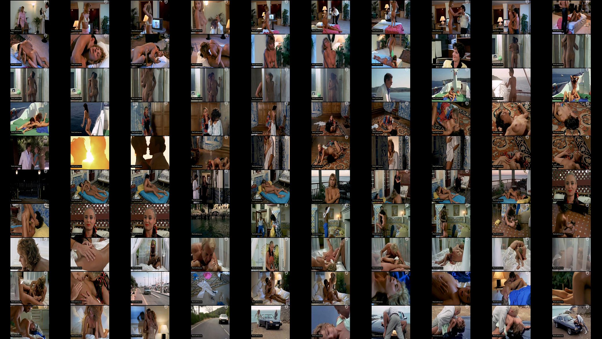 Wanda Mendres , Laure Sabardin and  Laurence Savin  Saint Tropez  Vice Sex Scenes  Lesbian Threesome 预览图