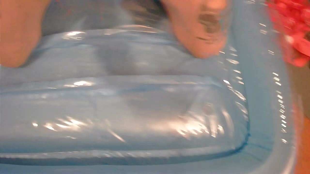 Latex body inflatable fuck and cum oil