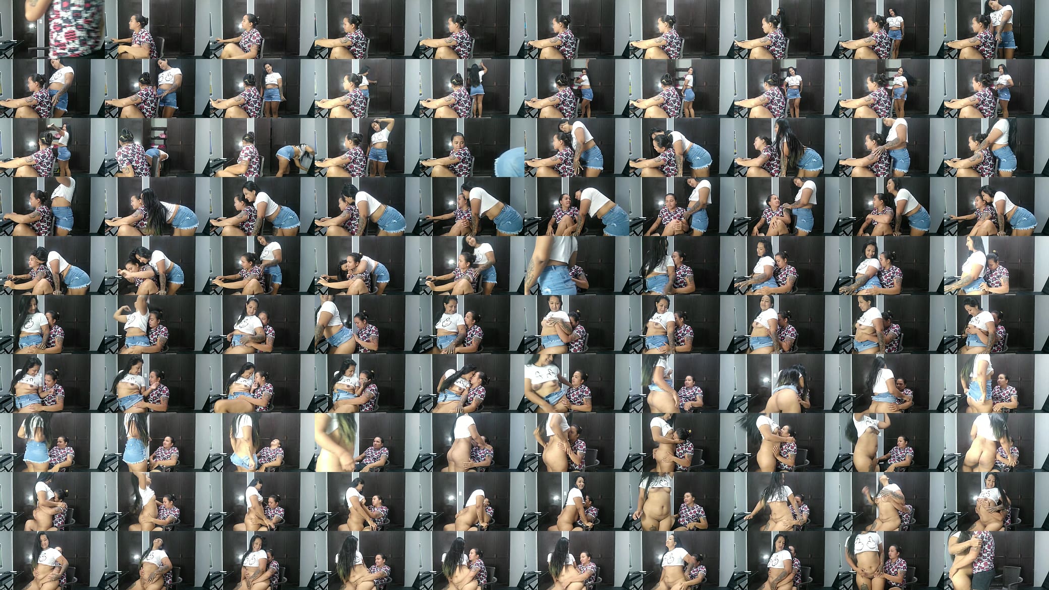 mientras me relajo jugando videojuegos llega la cachonda de mi hermanastra para que le chupe el culo 预览图