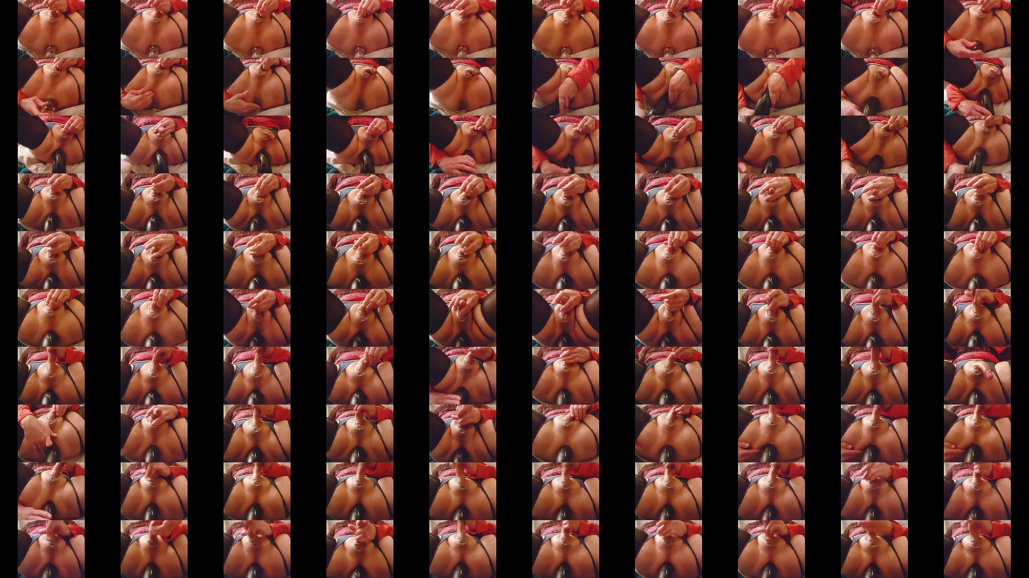 A lot of ass close up 预览图