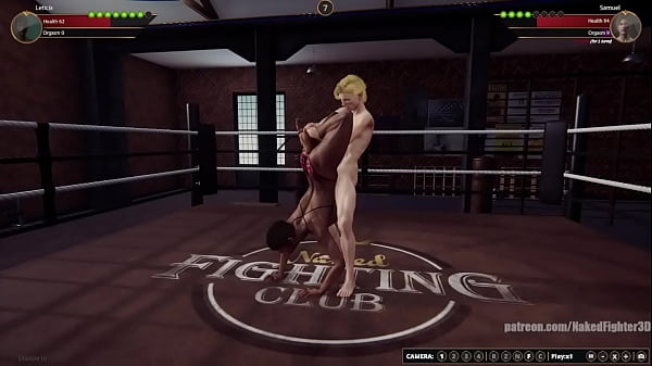 Leticia VS Samuel (Naked Fighter 3D)
