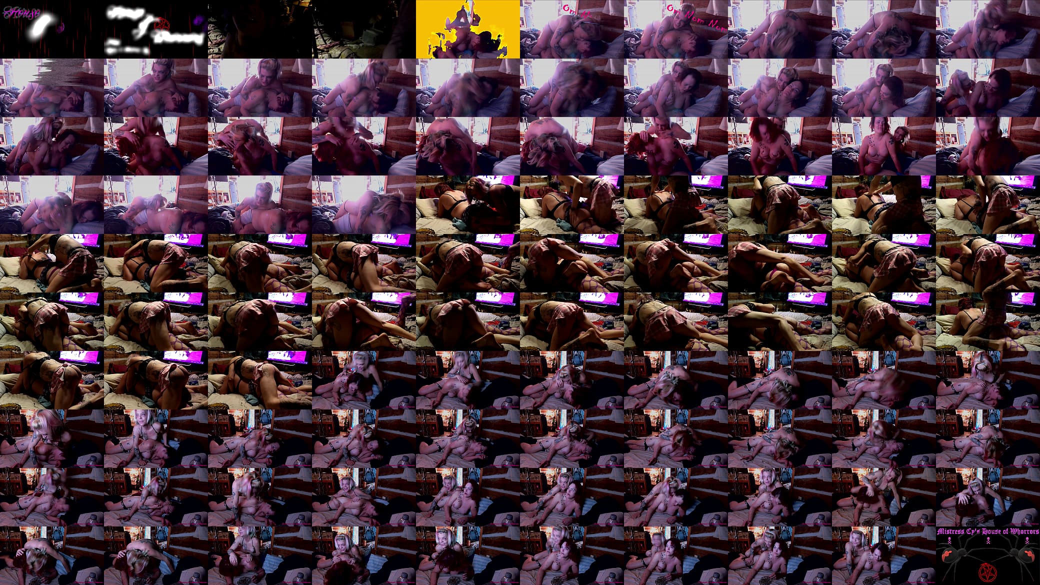 Goth Vampire Feeding Roleplay &amp; Aura Consumption Feat. The Slutz of The House of Whorrors 预览图