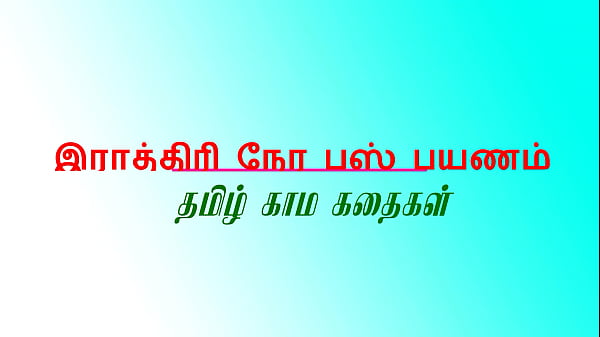 Nachtbusfahrt, Tamilische Sexgeschichte