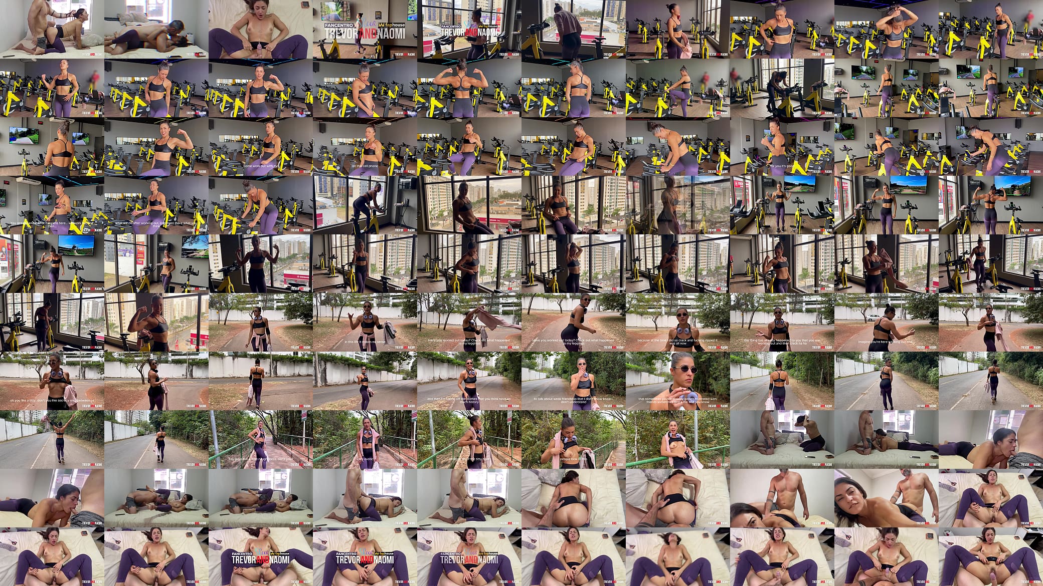 Latina&#039;s Steamy Gym Workout Ends With Her Ass Getting Pounded! 预览图