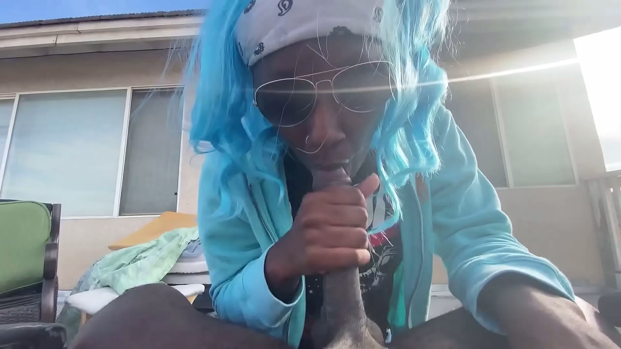 Her first time on camera