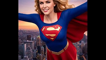 Ai generated supergirl having sex