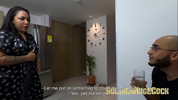 I go to my friend's house and his mother's slut greets me and follows me hard / AndreinaStar