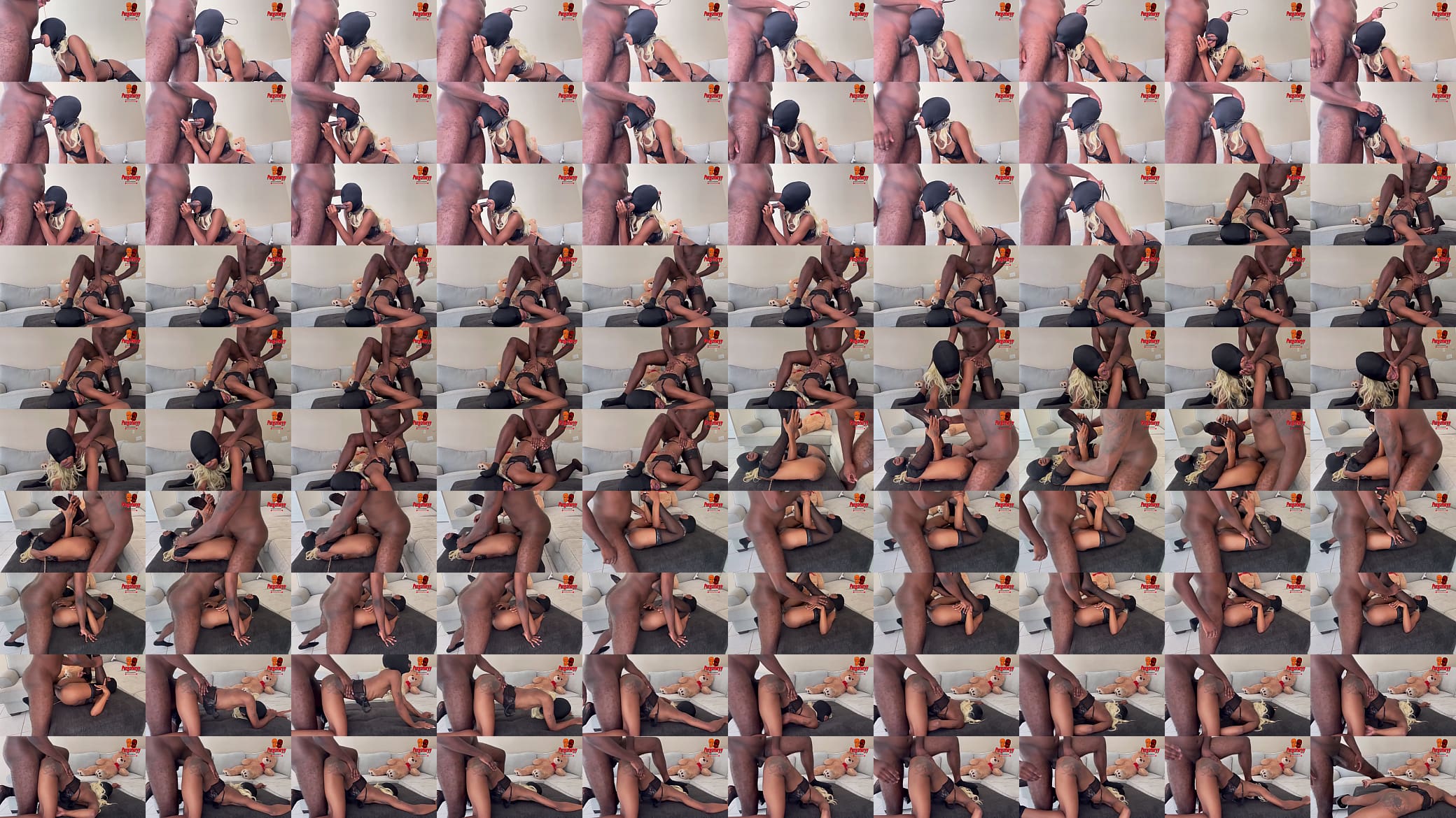 Ebony thot gets dominated by husband 预览图